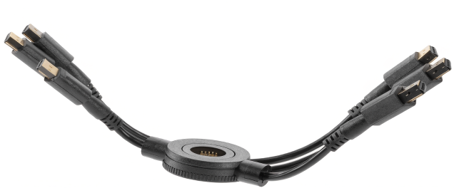 בורר HDMI 1X5 4K 30Hz כולל שלט