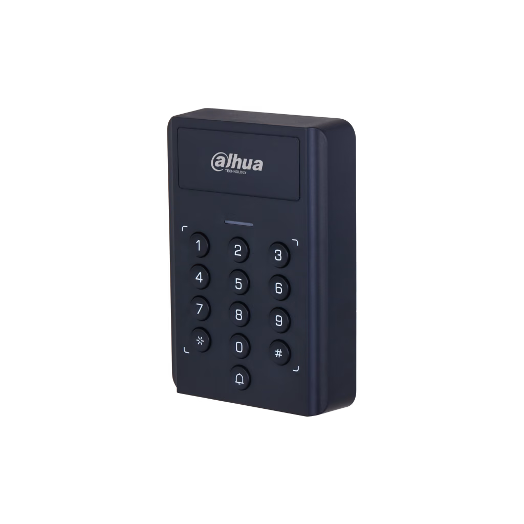 קורא כרטיסים וקוד סודי לבקרת כניסה IP65 Dahua ASI1201BL-D