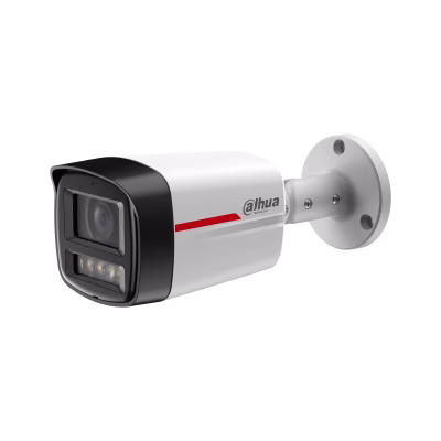 מצלמת IP בולט 4MP עם צבע מלא בלילה WizColor ותמיכת PoE Dahua DH-IPC-HFW2449TLP-S-LED-0360B-PRO