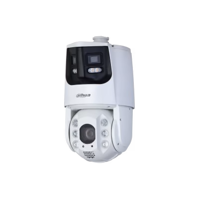 מצלמת פנורמה + PTZ IP 4MP זום אופטי X32 עם תאורה כפולה חכמה Dahua SDT6C432-4P-GB-APV-0280