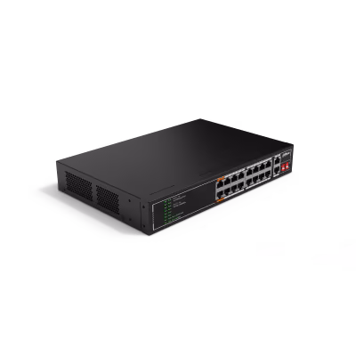 מתג רשת PoE כלכלי 16 יציאות Dahua DH-SF1018LP