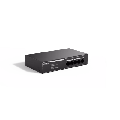 מתג רשת PoE Gigabit עם 4 יציאות הזנה Dahua DH-SG1005LP