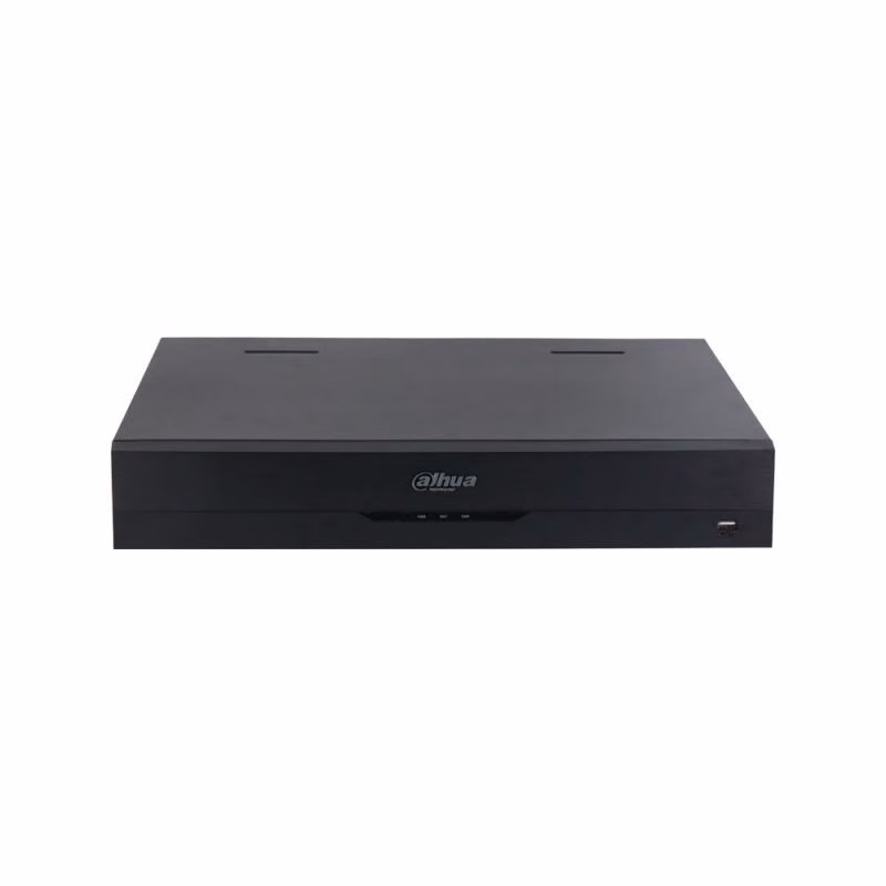 מקליט רשת NVR 16 ערוצים עם 16 יציאות PoE מובנות ו-4 מפרצי דיסק Dahua DHI-NVR4416-16P-EI