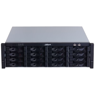 מקליט רשת NVR 128 ערוצים עד 32MP עם ספק כפול Dahua DHI-NVR616RH-128-XI