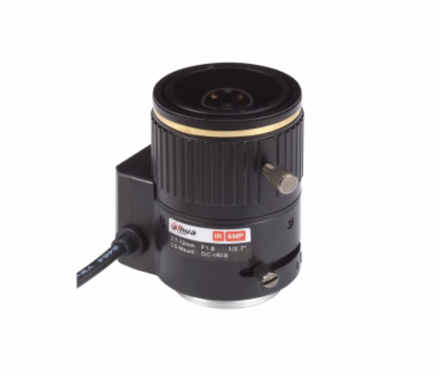 עדשת CS Mount וריפוקל 6MP 2.7-12 מ"מ Dahua PFL2712-E6D