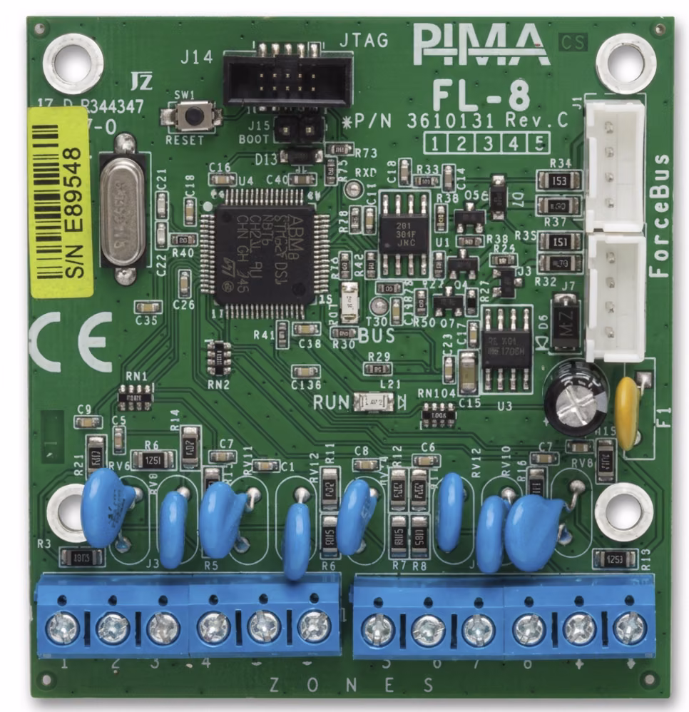 מתאם מרחיב פנימי 8 אזורים Pima ZEL508