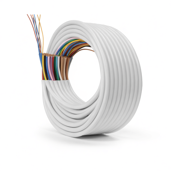 כבל אלקטרוניקה נחושת מלא 2x22AWG