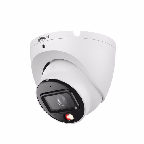מצלמת כיפה 8MP סדרת Entry עם תאורה כפולה IR ואור לבן Dahua DH-IPC-HDW1839T-A-IL