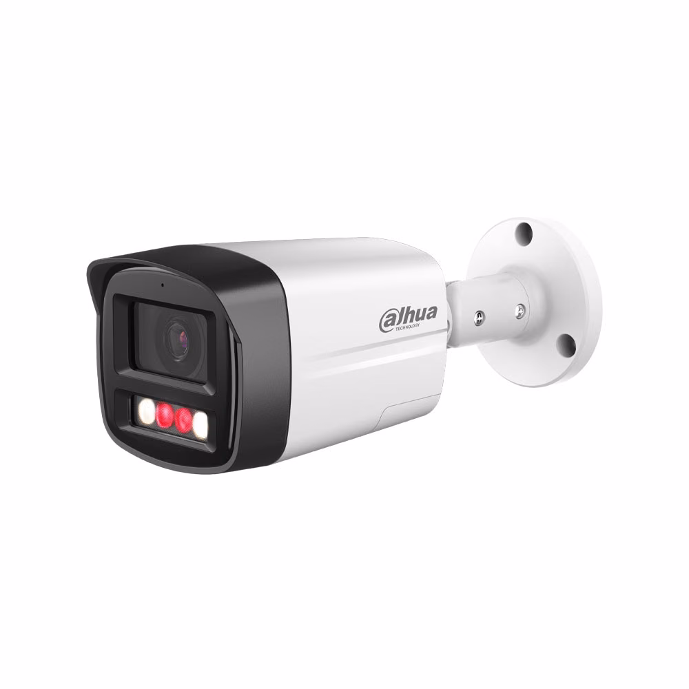 מצלמת בולט 5MP עם TIOC הרתעה פעילה דו-כיוונית ותאורה כפולה Dahua DH-IPC-HFW2549TL-S-PV