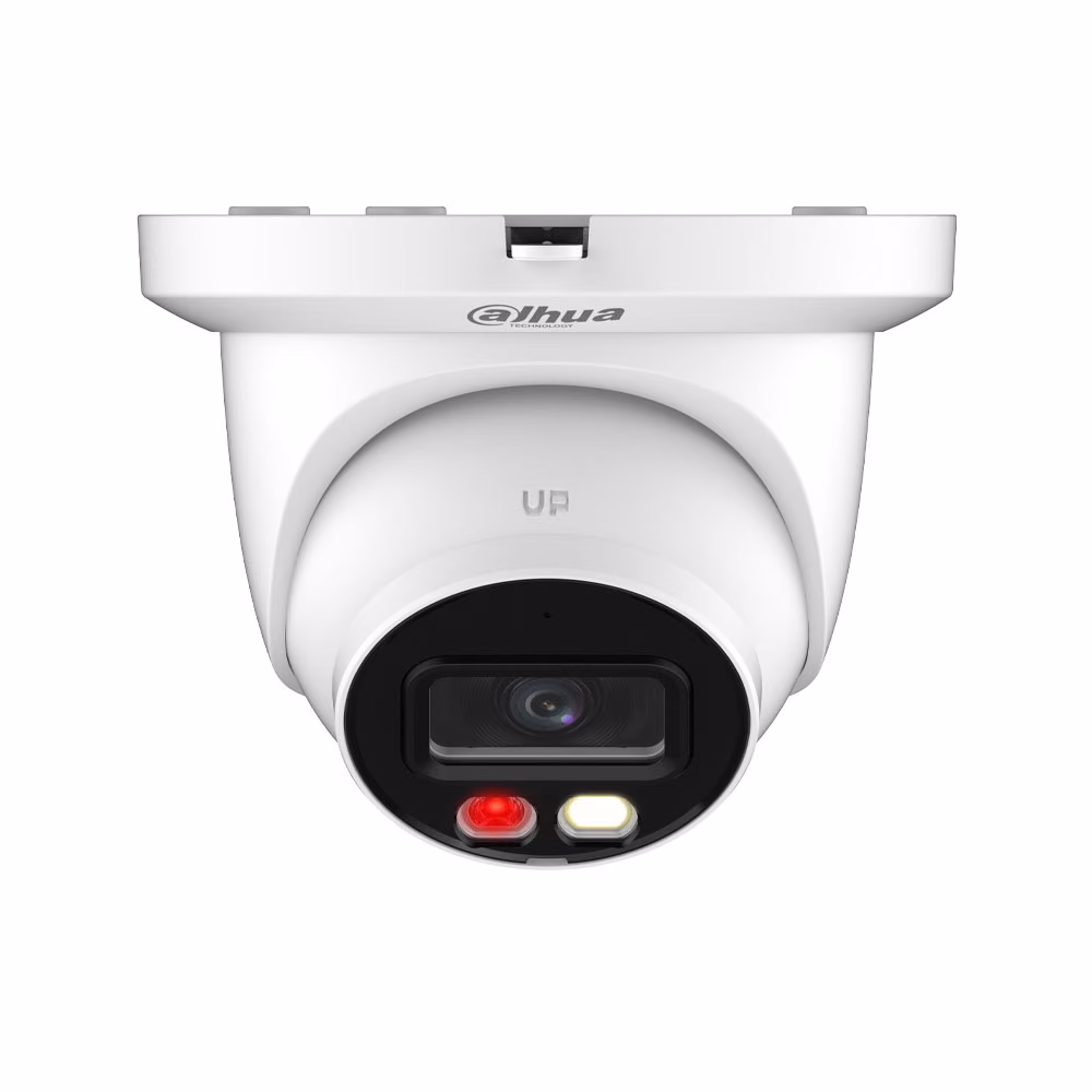 מצלמת כיפה 4MP עם תאורה כפולה חכמה IR ואור לבן Dahua IPC-HDW2449TM-S-IL