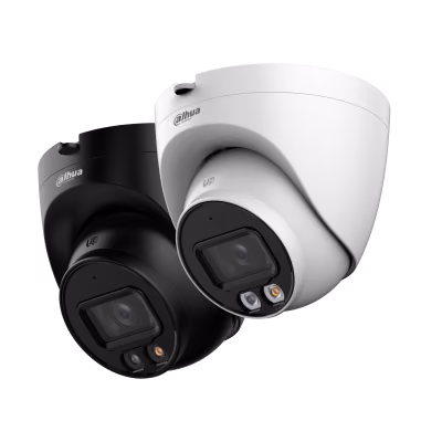 מצלמת כיפה 5MP עם תאורה כפולה חכמה IR ואור לבן Dahua IPC-HDW2549T-S-IL