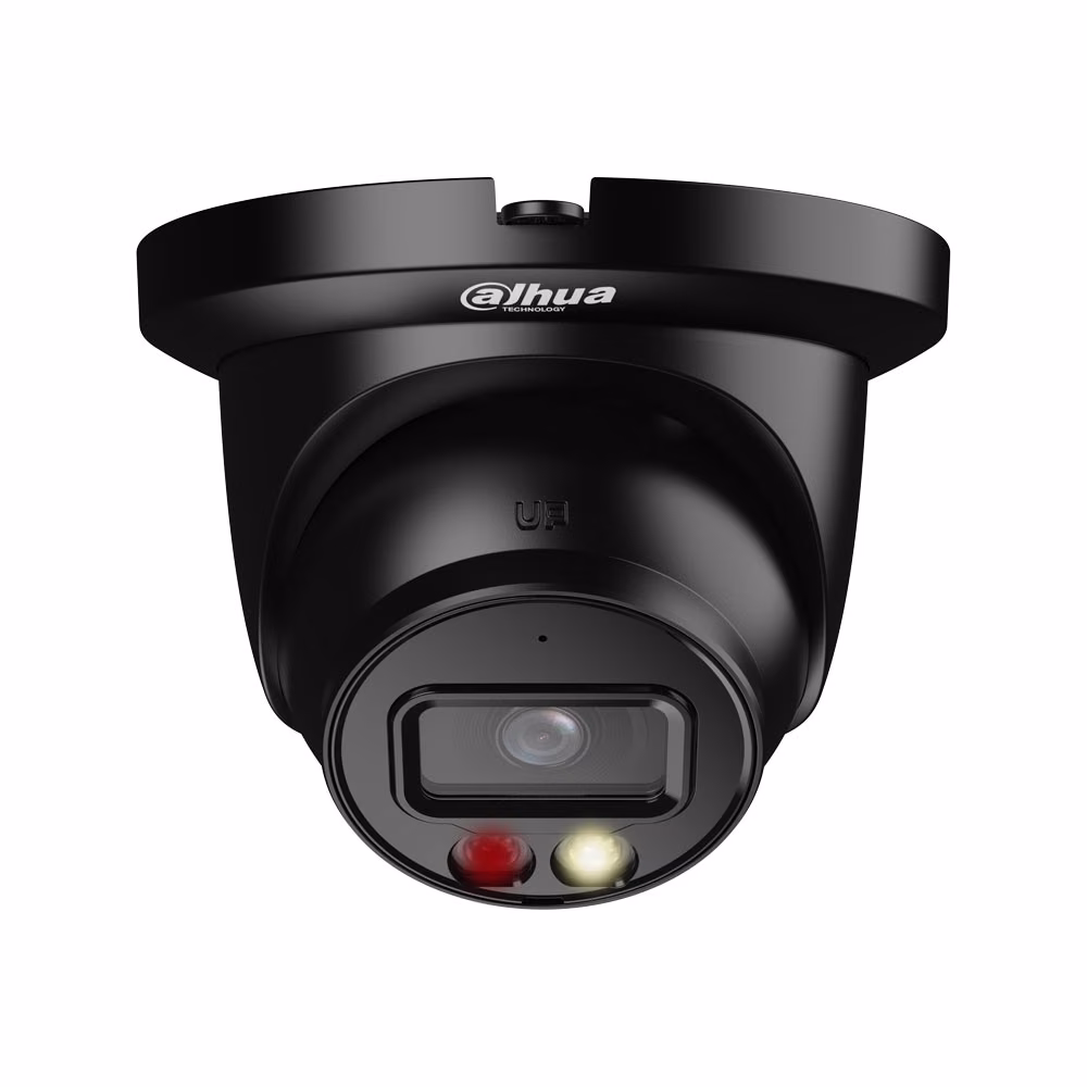 מצלמת כיפה 8MP עם תאורה כפולה חכמה IR ואור לבן Dahua IPC-HDW2849TM-S-IL
