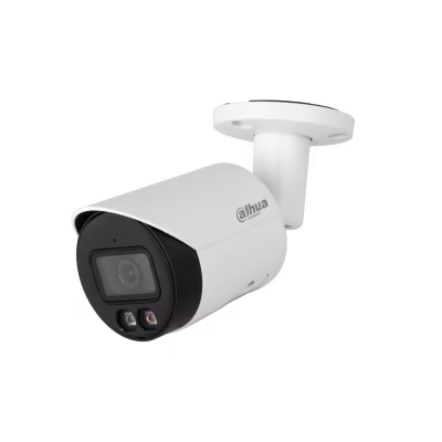 מצלמת בולט 8MP עם תאורה כפולה חכמה IR ואור לבן Dahua DH-IPC-HFW2849S-S-IL