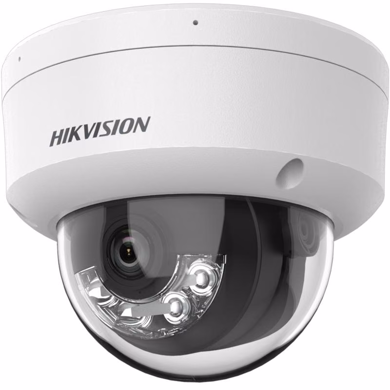 מצלמת אבטחה IP כיפה 4MP תאורה היברידית עמידה בפני ונדליזם Hikvision DS-2CD1143G2-LIUF