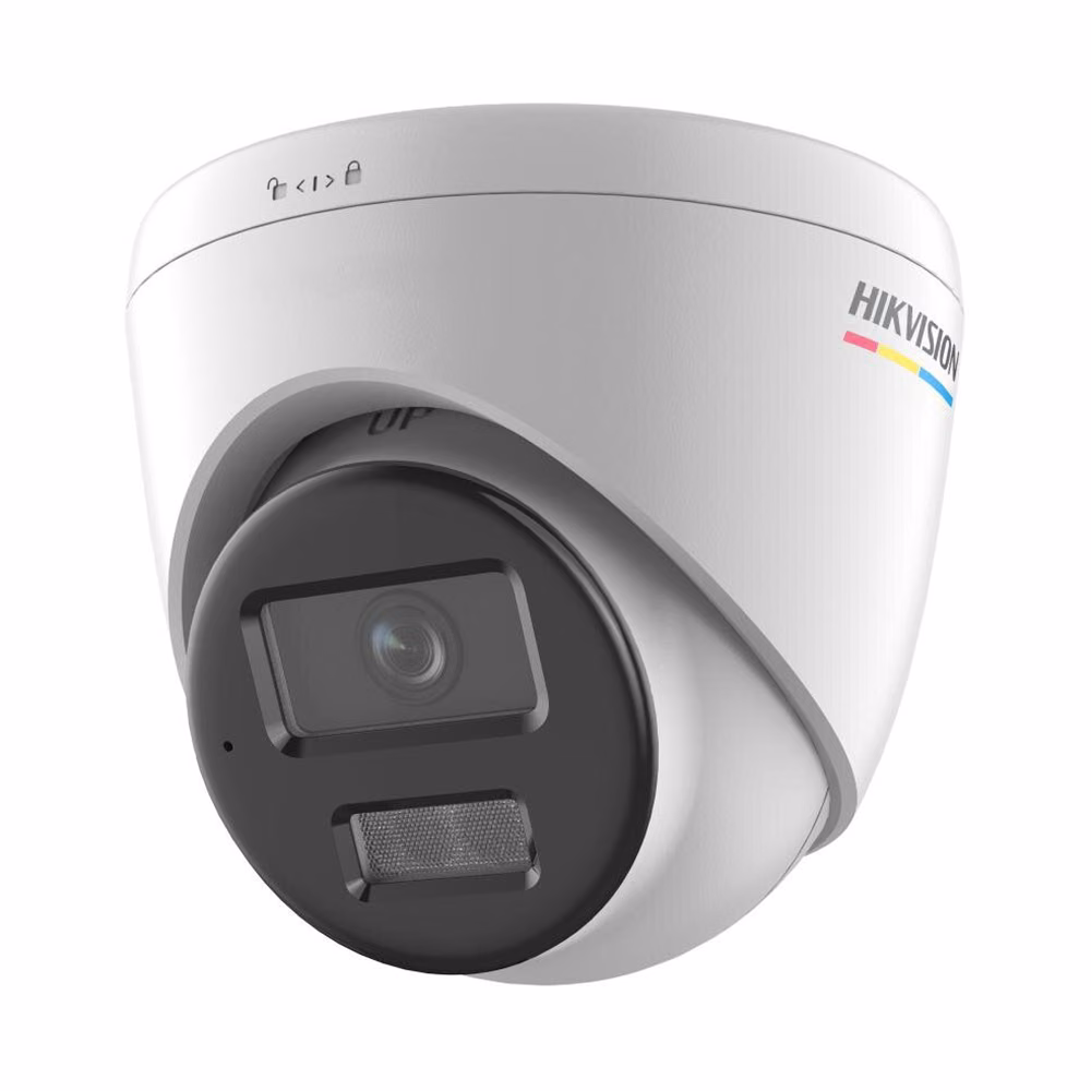 מצלמת אבטחה IP טורט ColorVu 4MP מיקרופון מובנה Hikvision DS-2CD1347G2-LUF