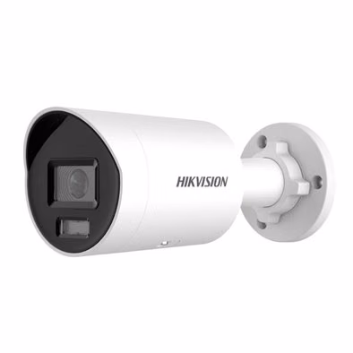 מצלמת אבטחה IP מיני צינור ColorVu 4MP תאורה היברידית Hikvision DS-2CD2047G2H-LIU