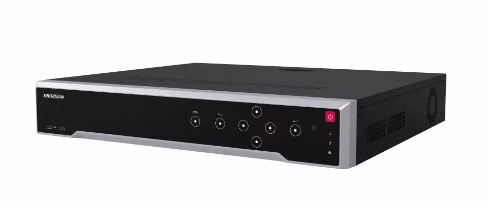 מערכת הקלטה NVR 64 ערוצים 32MP 8K כפול 4 דיסקים Hikvision DS-7764NI-M4