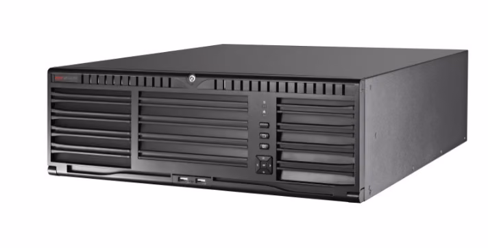 מערכת הקלטה NVR 128 ערוצים ארגונית RAID 16 דיסקים Hikvision DS-96128NI-I16