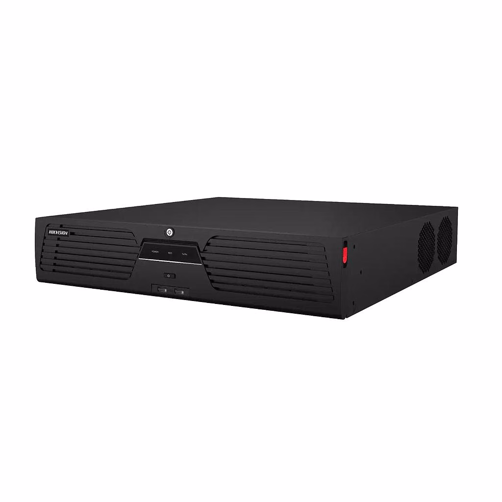 מערכת הקלטה NVR 32 ערוצים 32MP RAID 8 דיסקים Hikvision DS-9632NI-M8