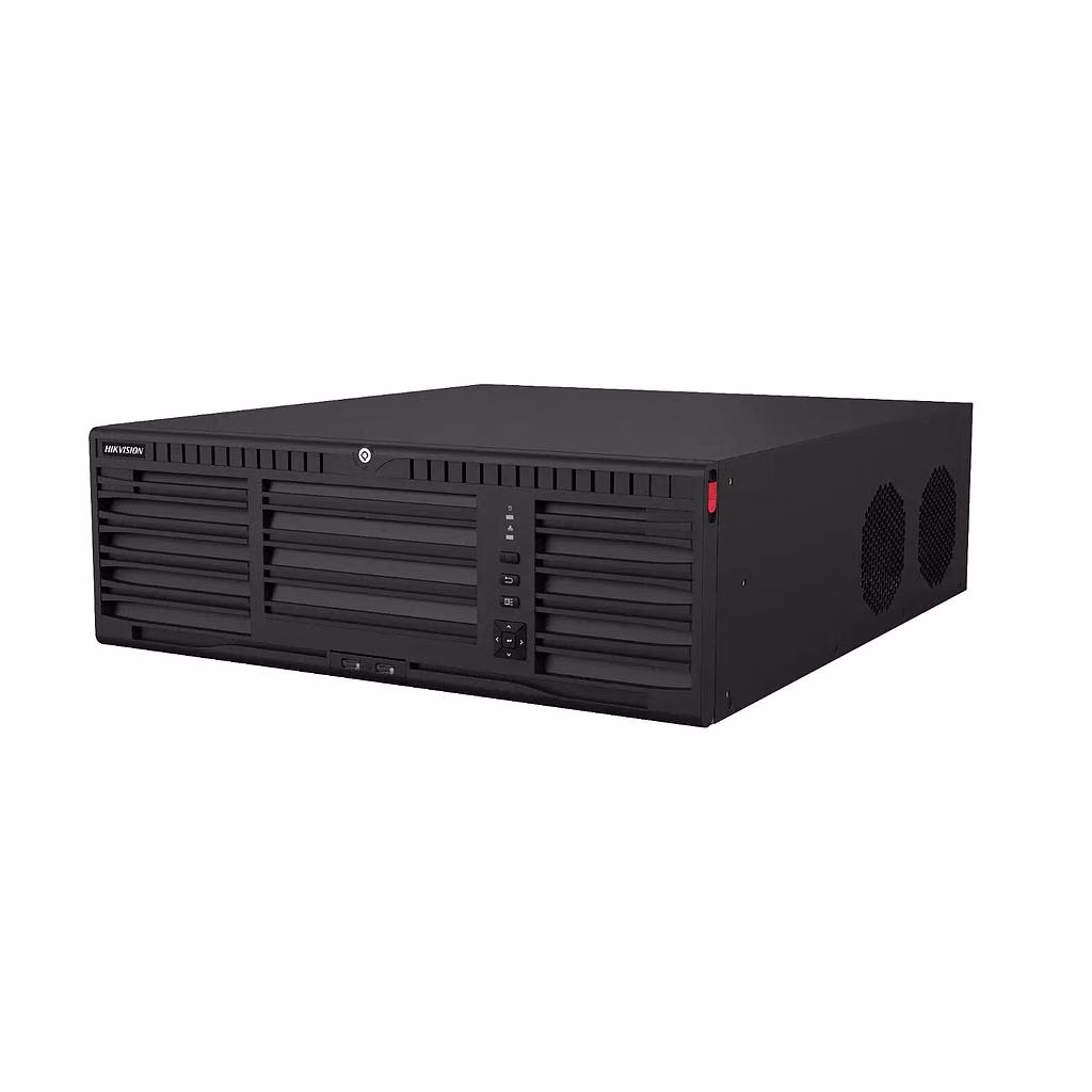 מערכת הקלטה NVR 64 ערוצים 32MP RAID 16 דיסקים Hikvision DS-9664NI-M16