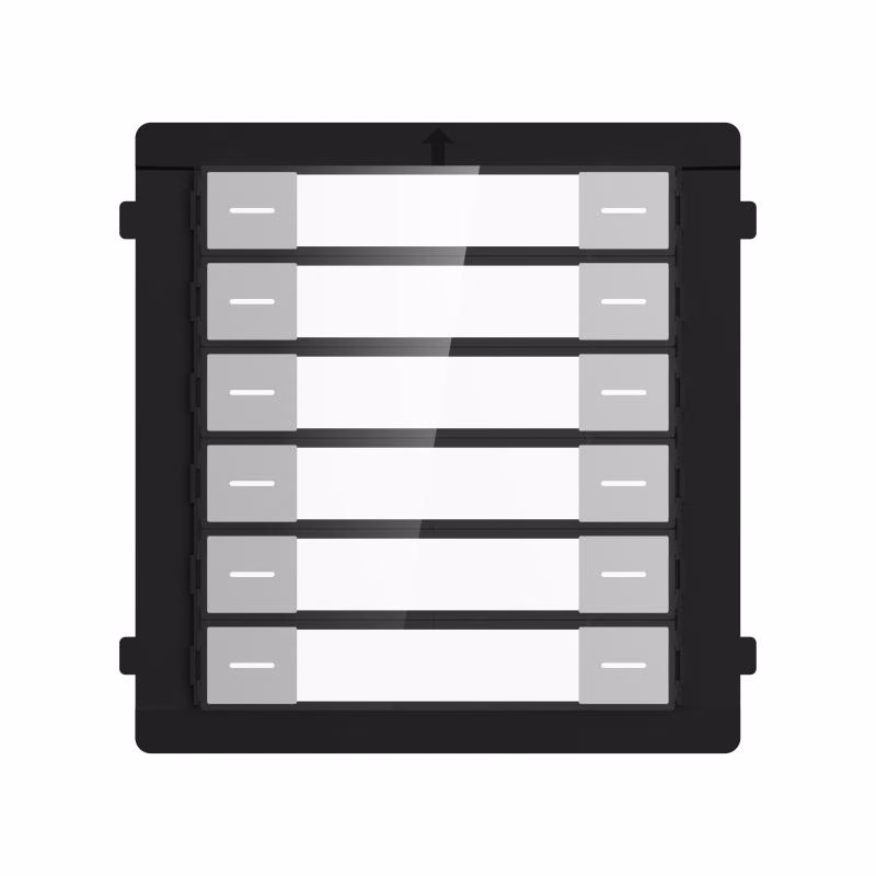 מודול 12 לחצנים Hikvision DS-KD-K12