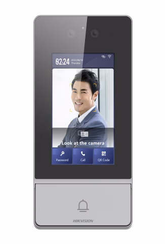 אינטרקום Hikvision DS-KV9503-WBE1 זיהוי פנים