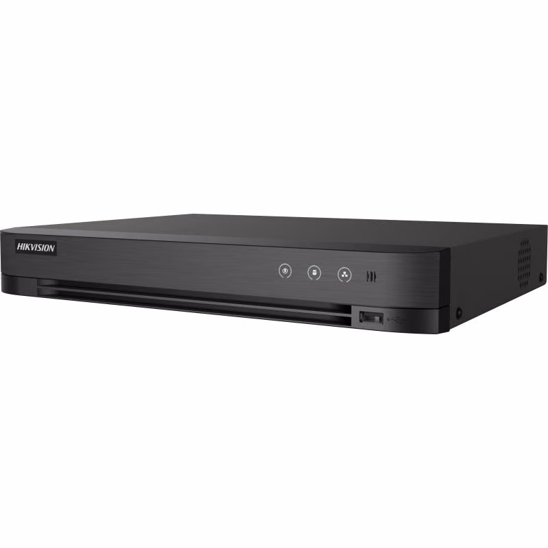 מערכת הקלטה DVR 8 ערוצים 8MP AcuSense זיהוי פנים Hikvision iDS-7208HUHI-M1-X