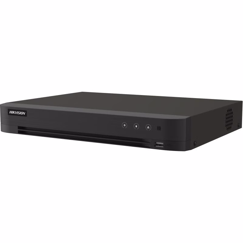 מערכת הקלטה DVR 16 ערוצים AcuSense זיהוי פנים רב-אותות Hikvision iDS-7216HQHI-M1-XT