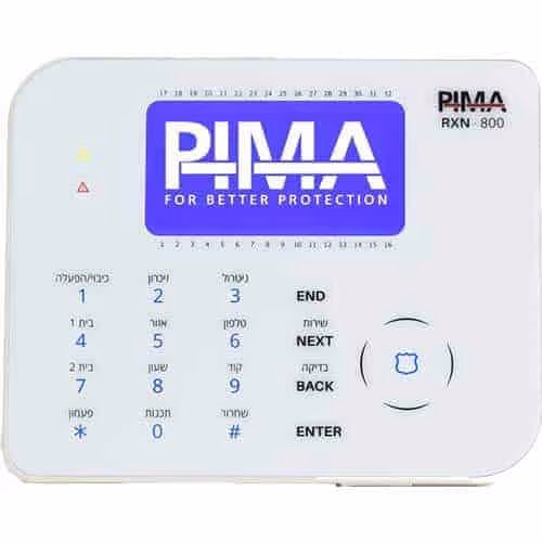 לוח מקשים ותיק עם מסך מגע - חלק חילוף Pima RXN-800
